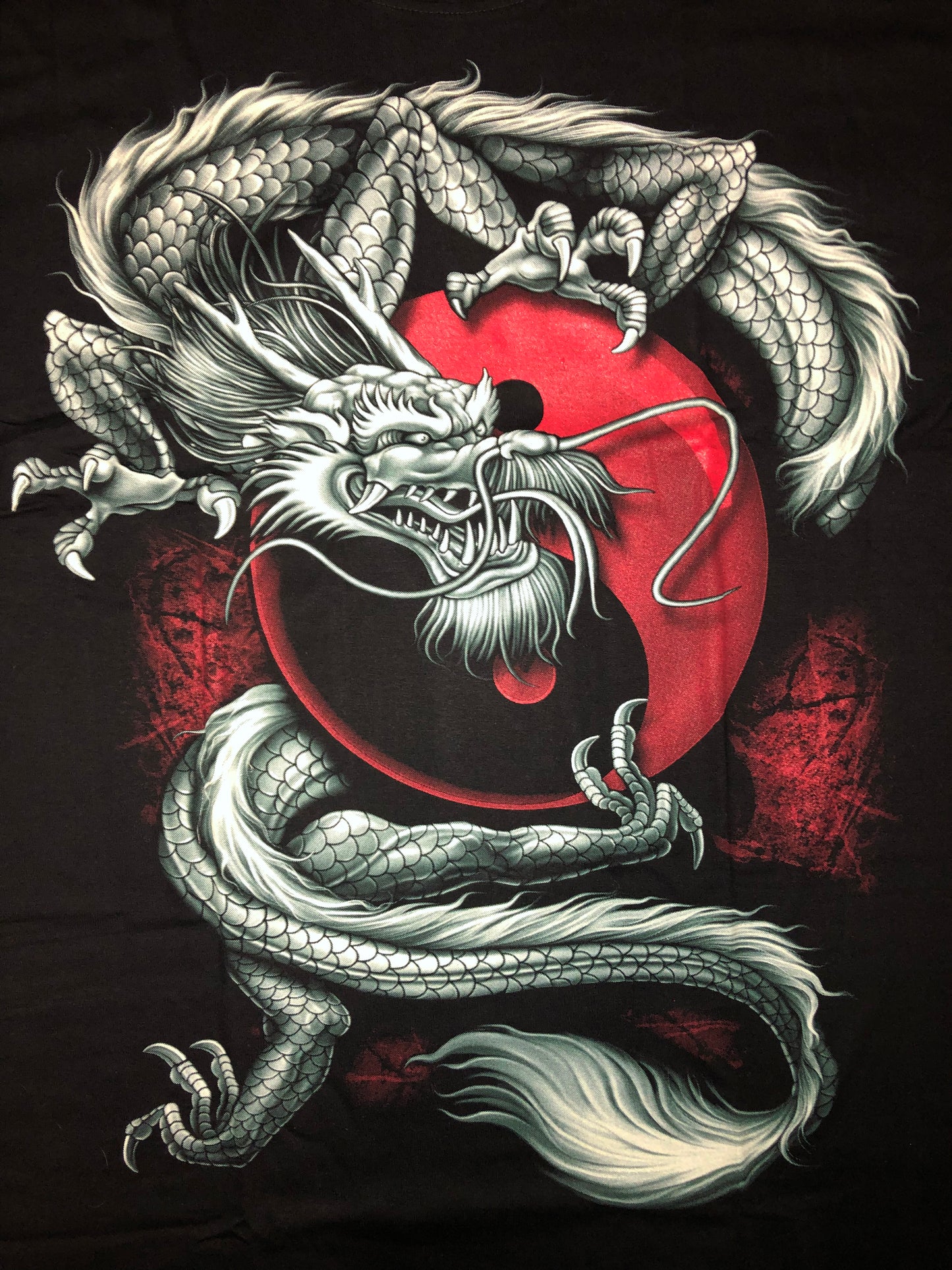 NO19 - Dragon - Red Yin-Yang