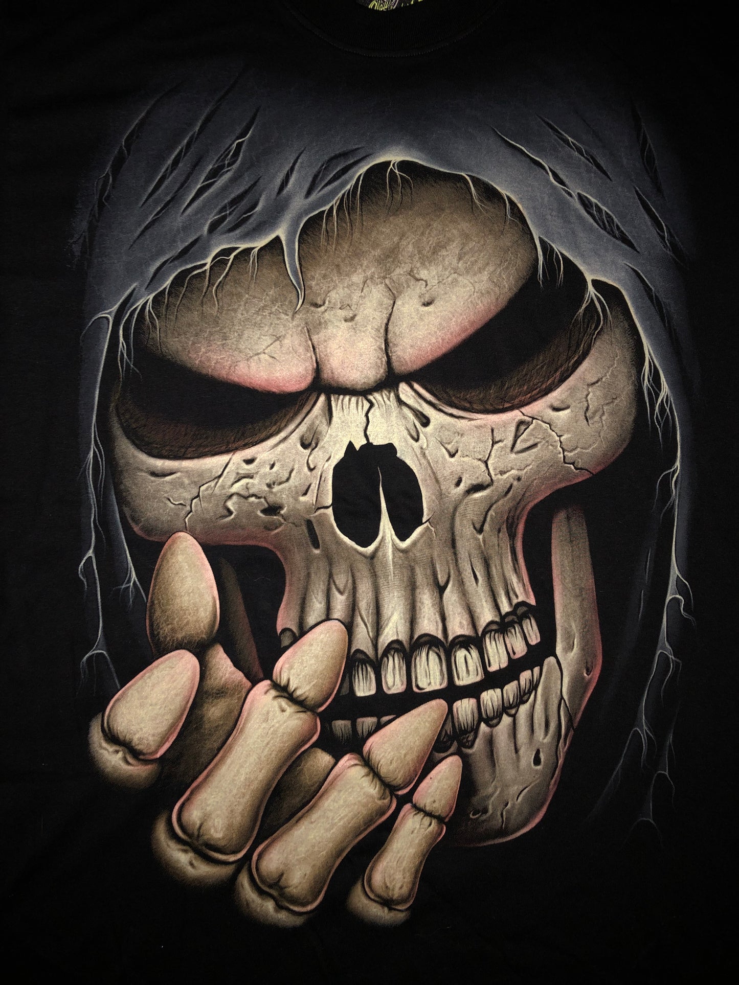 SK40 - Skull - Grey Hood