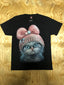 Cat T-shirt - Kitty Beanie - CAT03