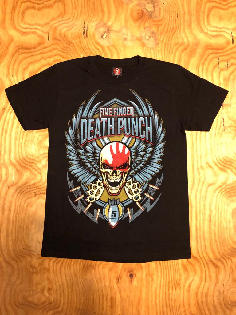Five Finger Death Punch T-shirt - Blue- RCK054