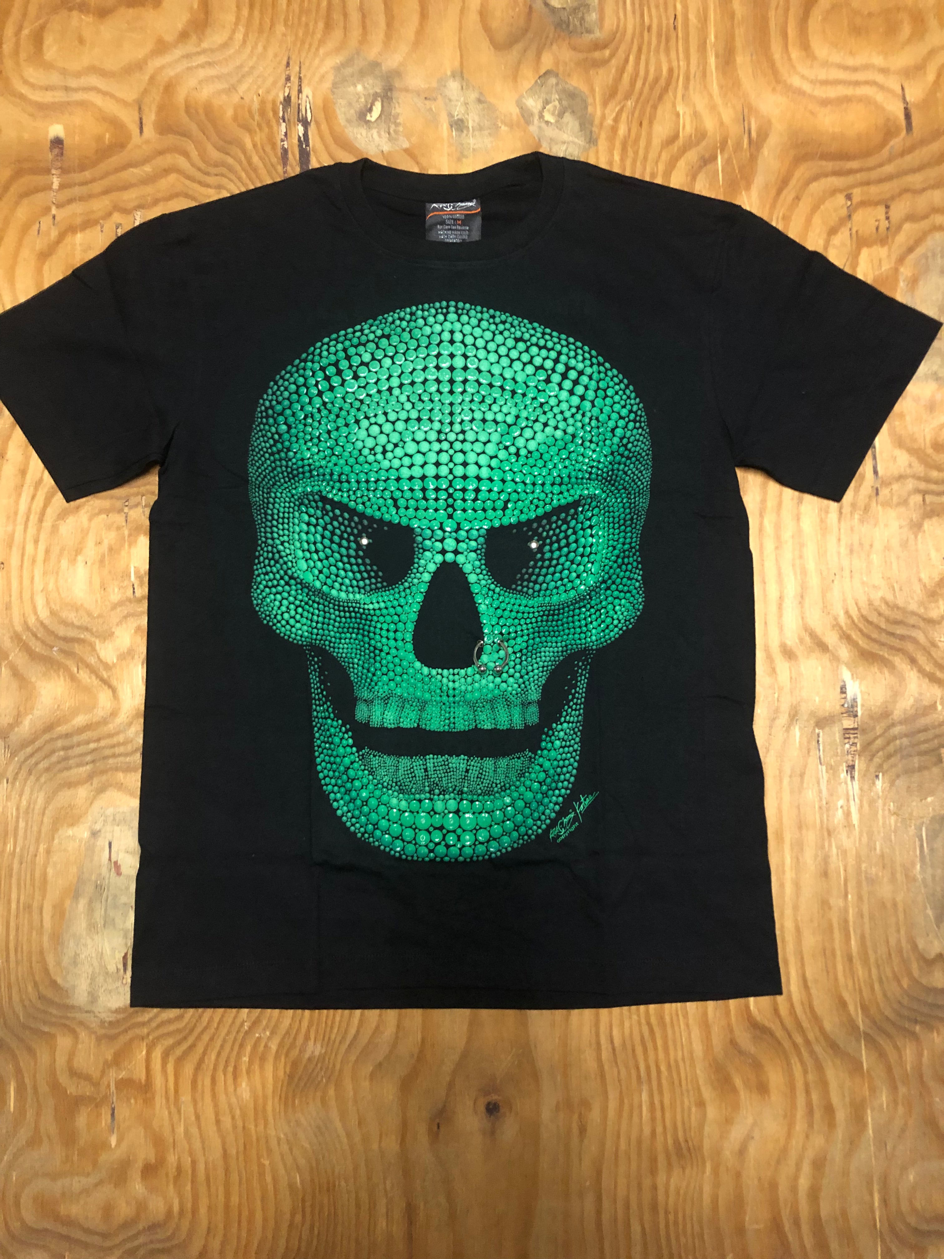 Skull - Green - 3D Main image