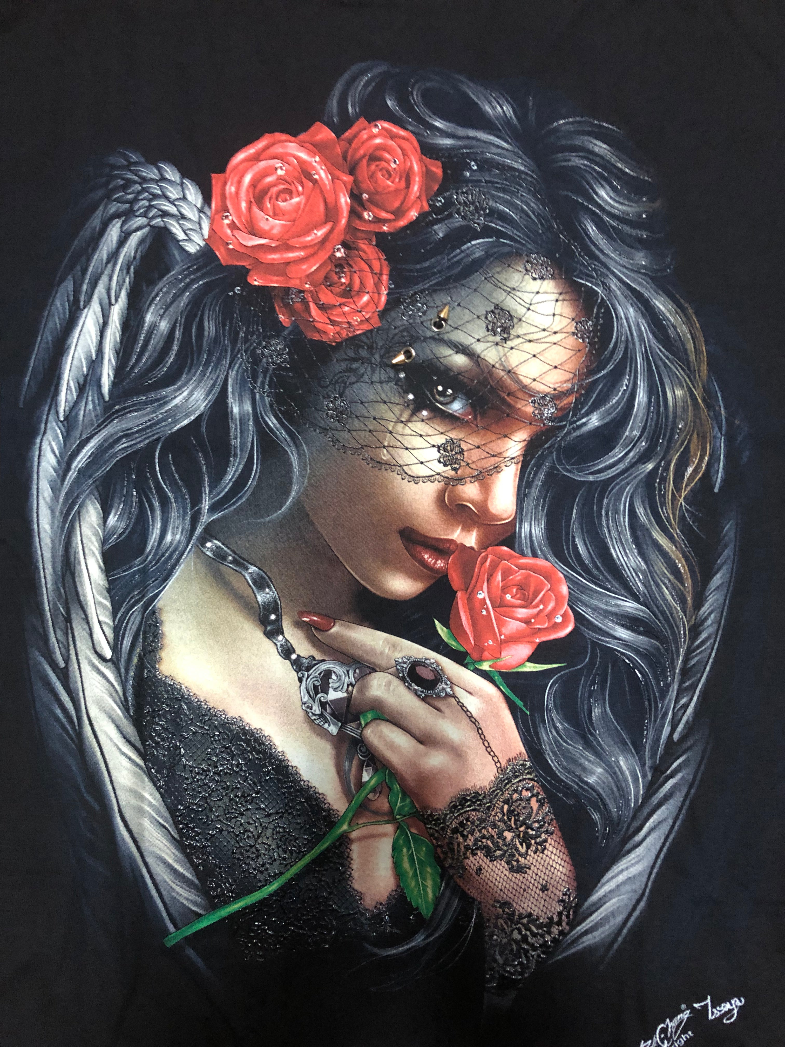 Ghost Lady T-shirt - Stud - 3D10 Secondary image