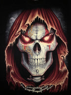 Skull t-shirt- Red Cowl- SK36