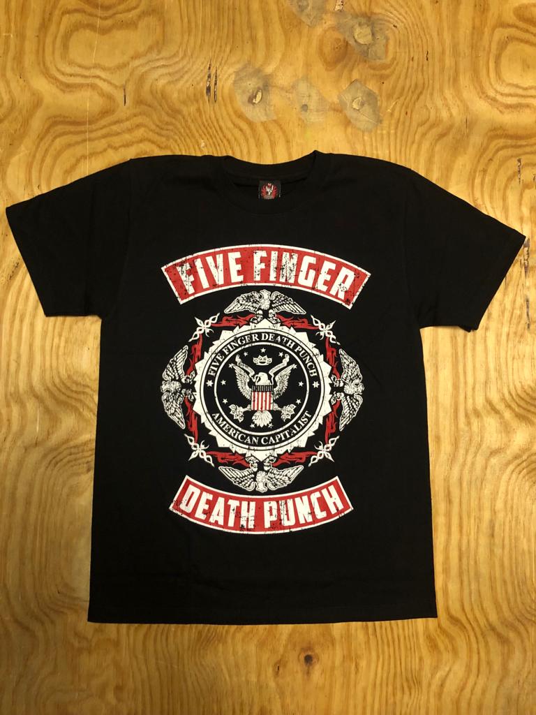 Five Finger Death Punch T-shirt - Red- RCK063 Main image