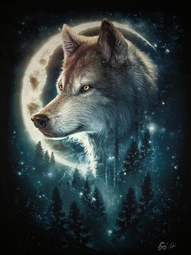WO38 - Wolf - Starry Night