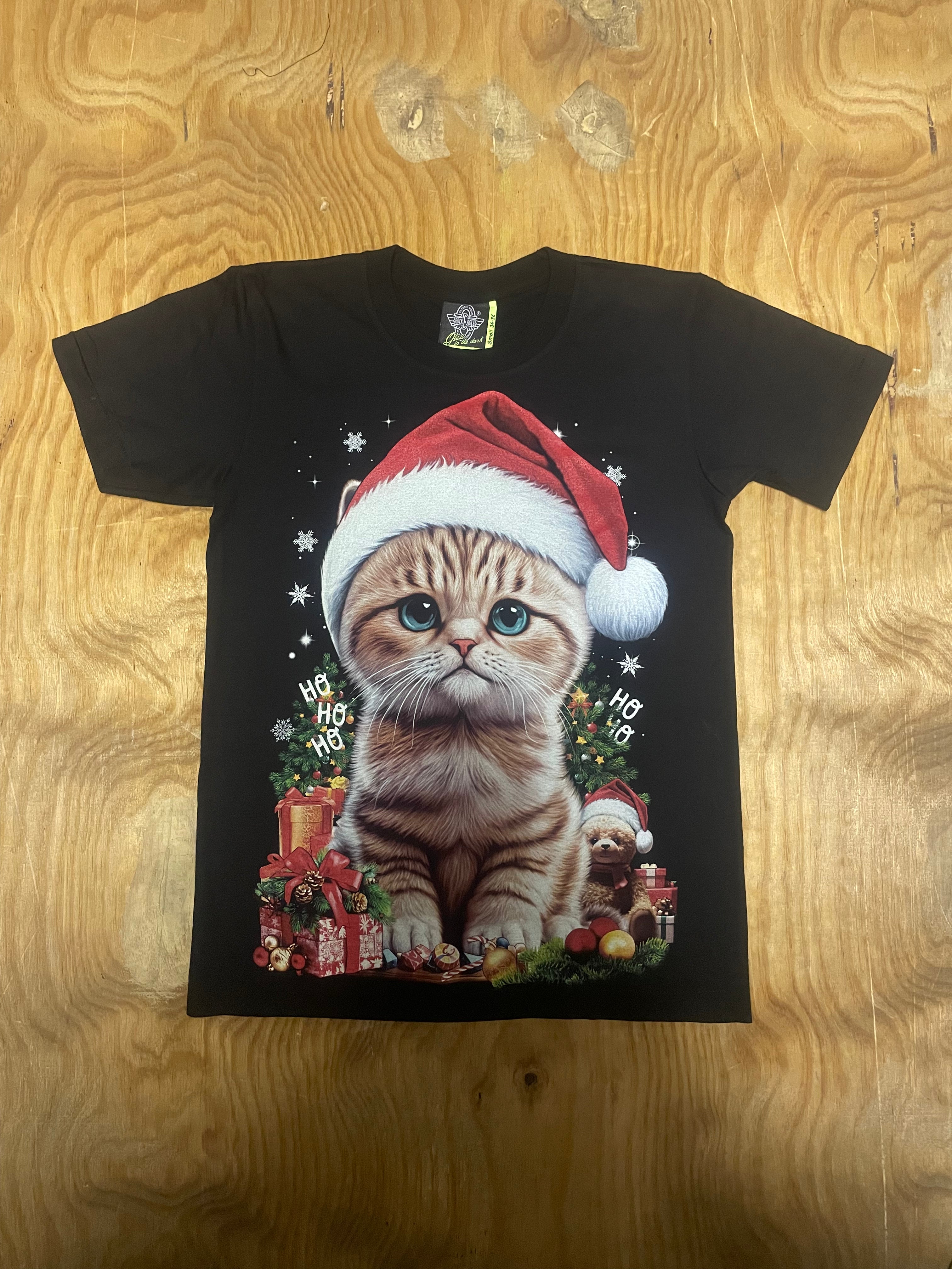 Cat T-shirt - Christmas - CAT02 Main image