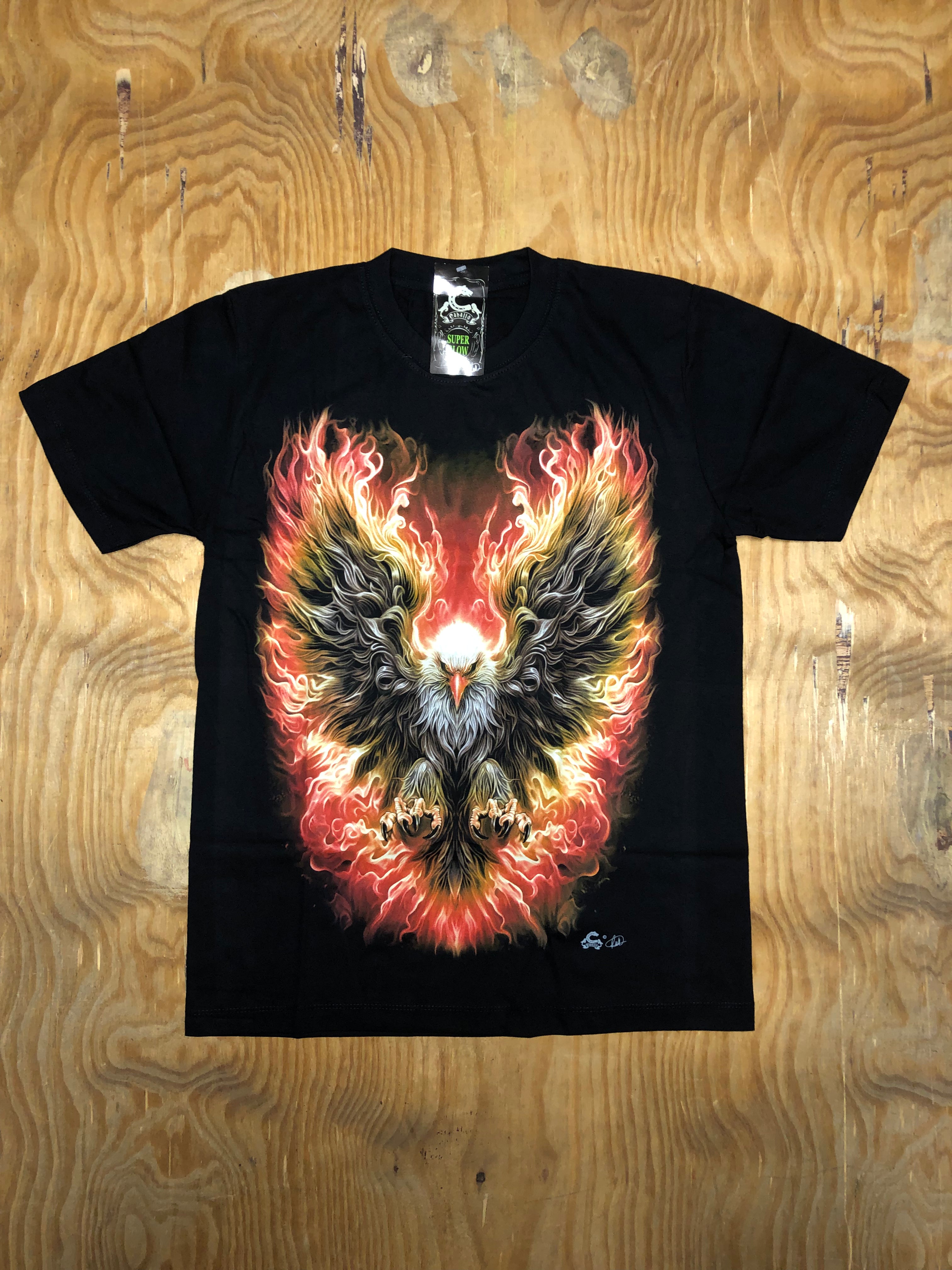 Eagle T-shirt - Flaming - Main image