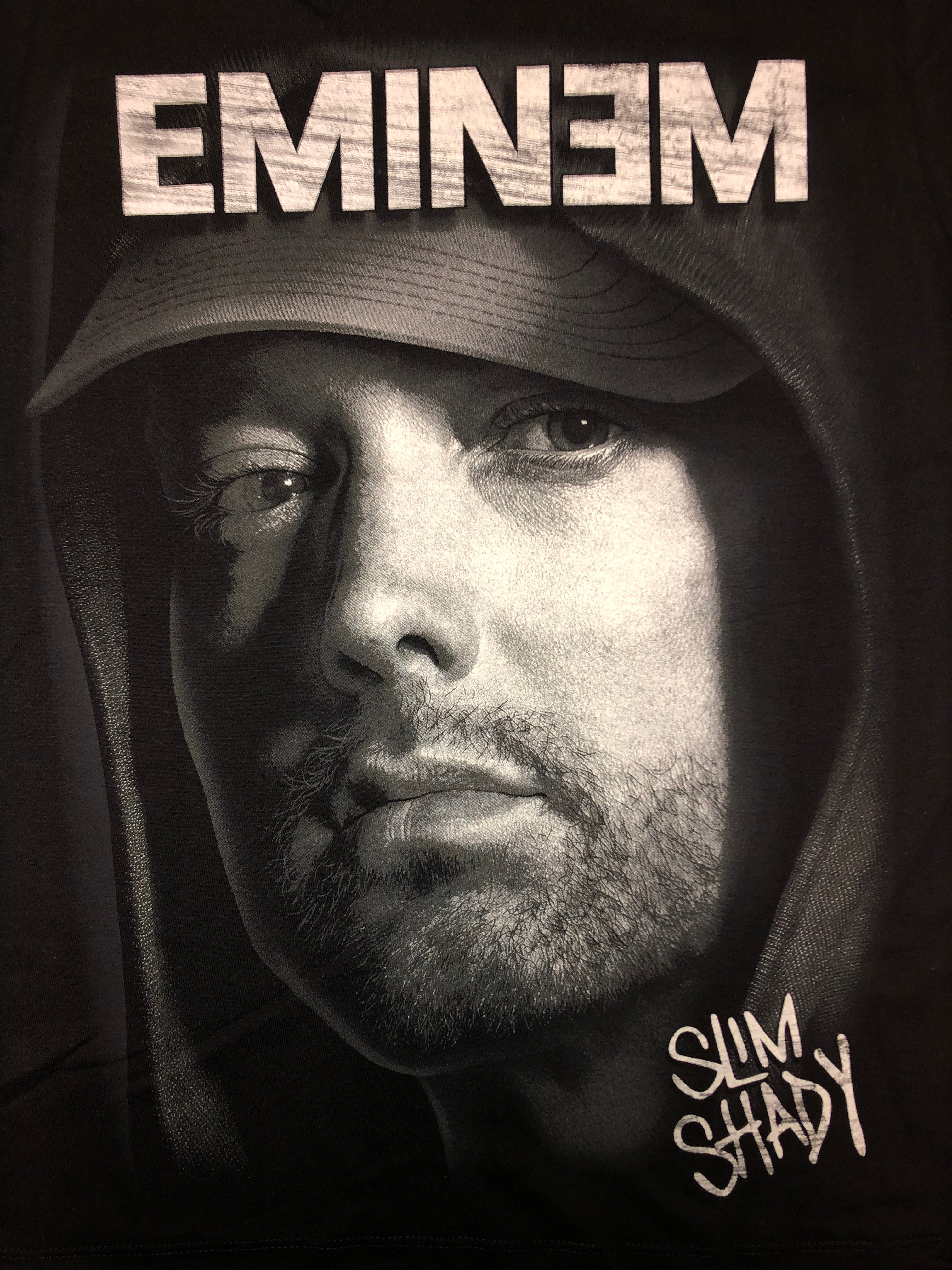 Eminem T-shirt - Fuzzy - HH29 Secondary image