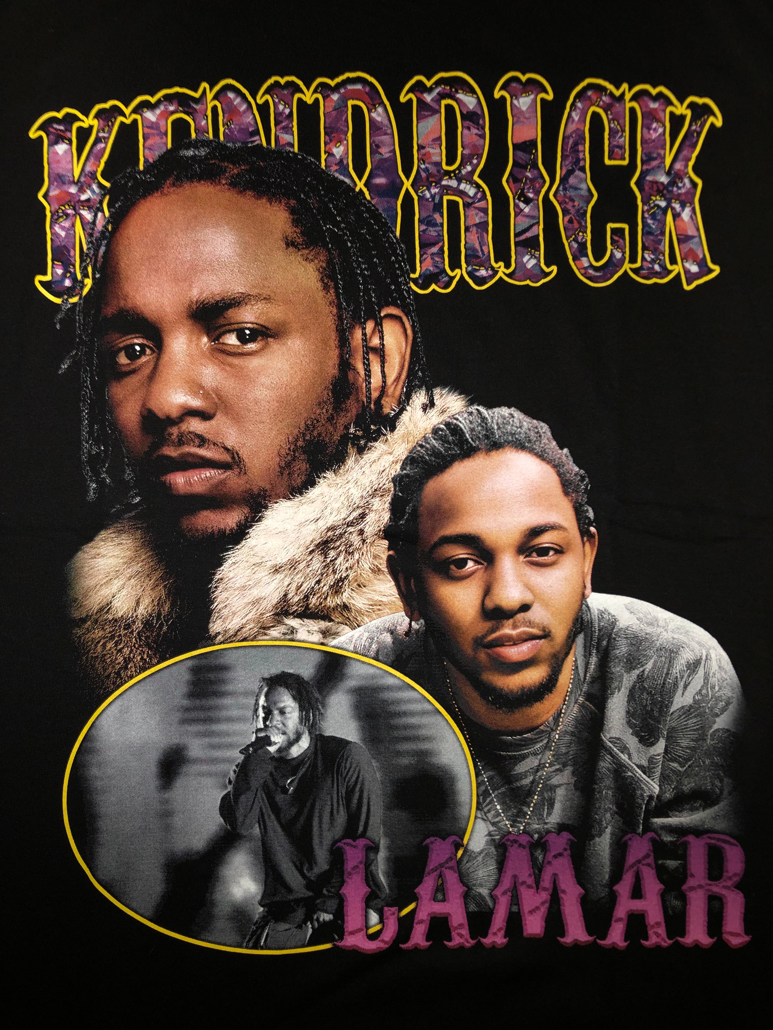 Kendrick Lamar t-shirt- Purple - HH30 Secondary image