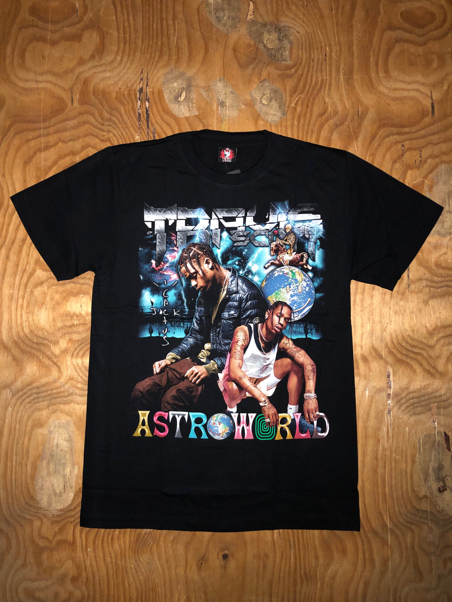 Travis Scott t-shirt - Cactus Jack - HH34 – Rockio Clothing