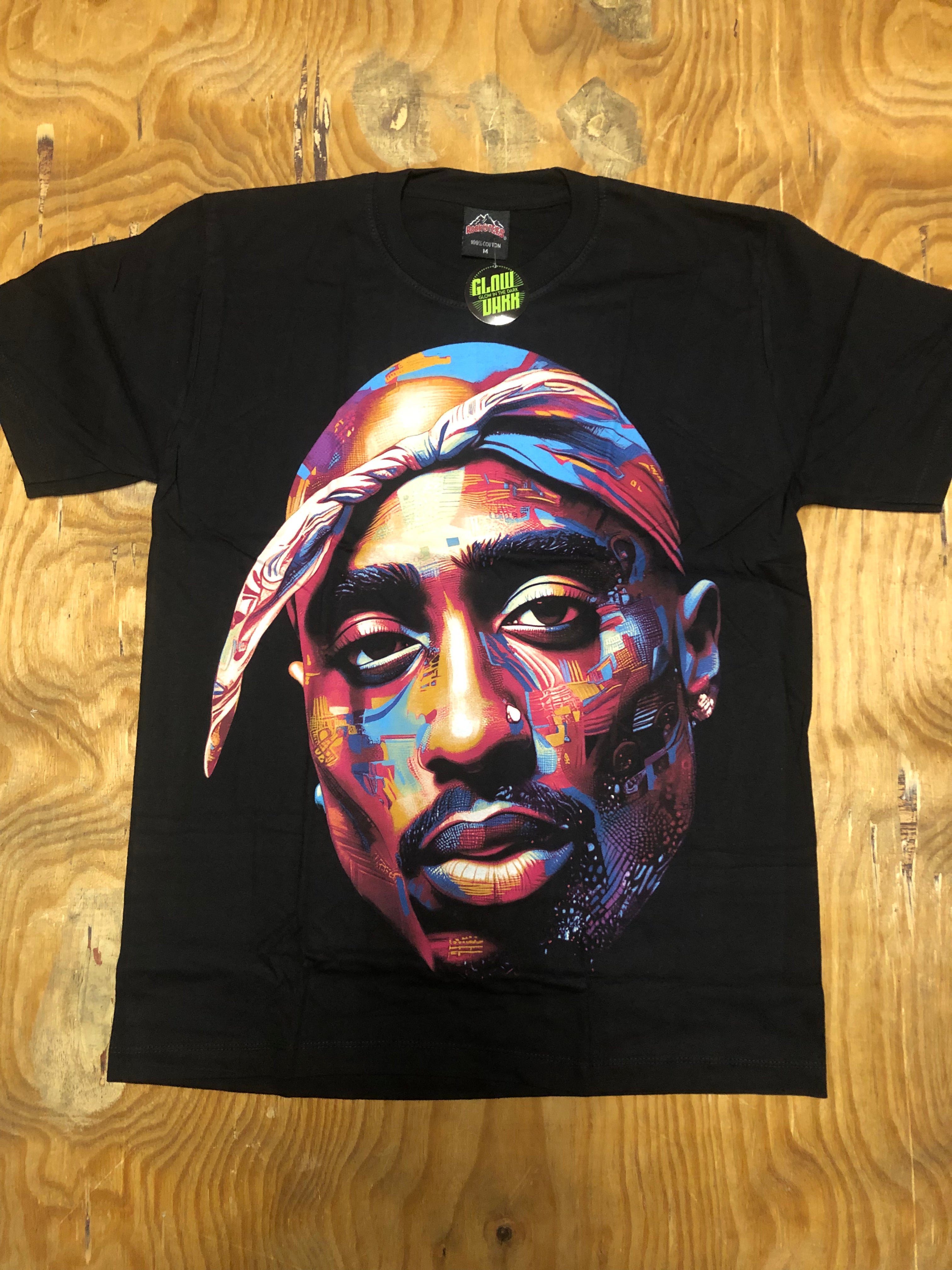 Tupac t-shirt- Lazer - HH39 Main image