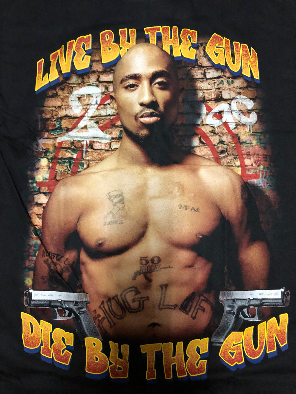 Tupac t-shirt - Guns - HH41