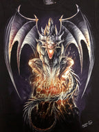 Dragon T-shirt - Lava - NO17