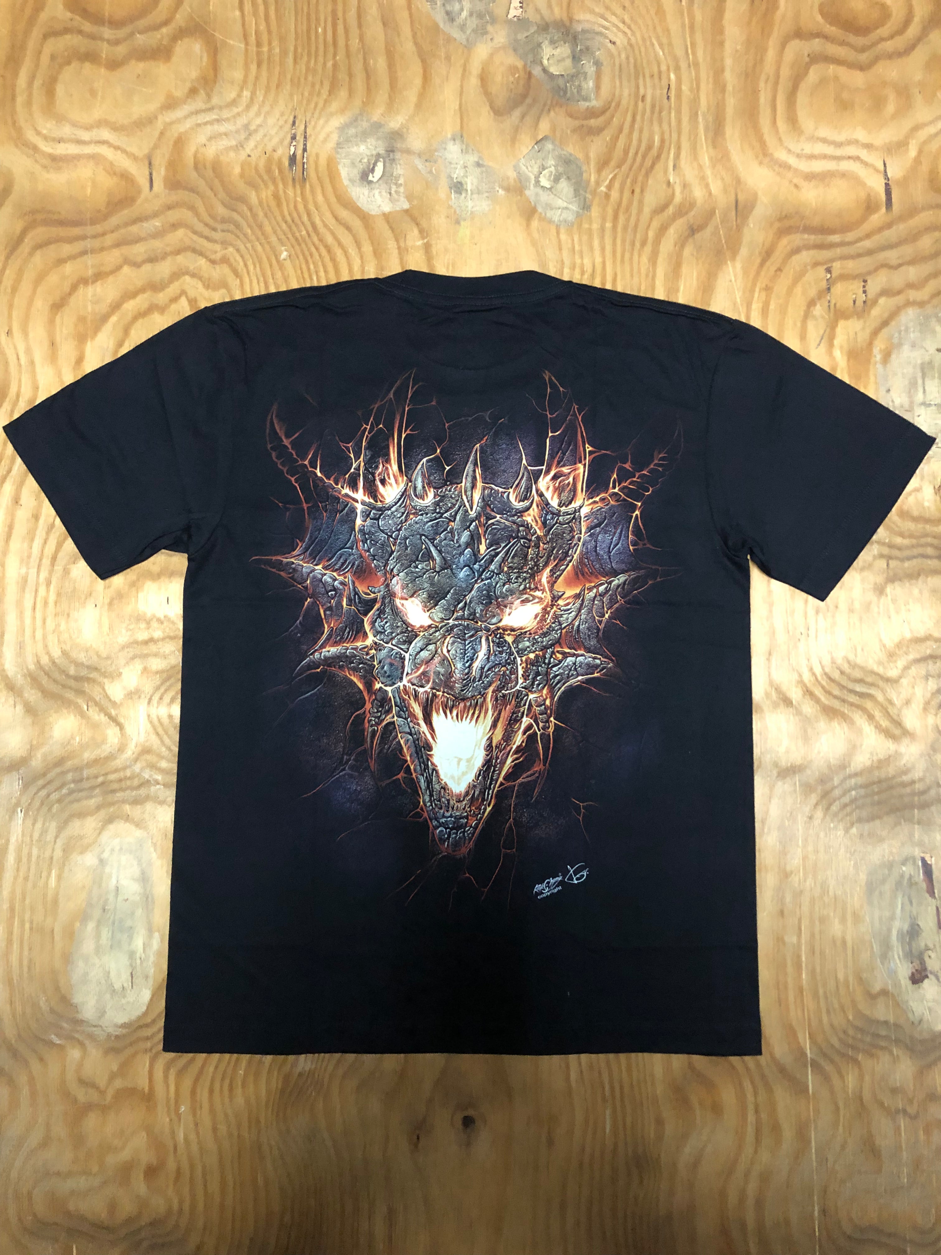 Dragon T-shirt - Lava - NO17