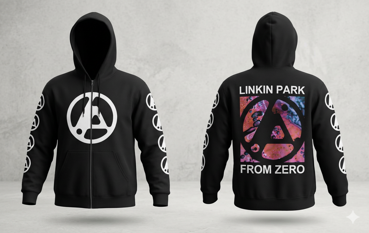 Linkin Park  Hoodie zip-up - From Zero - HO21