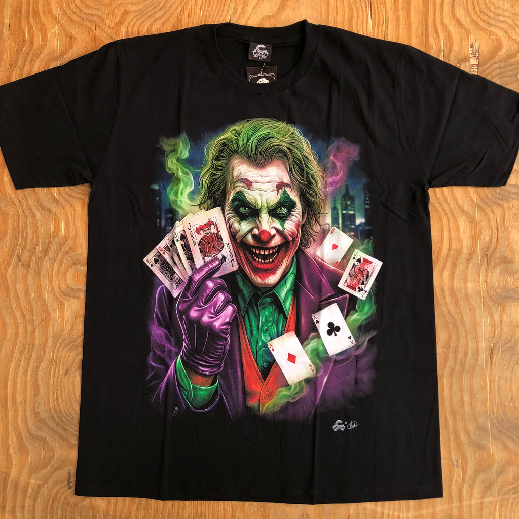Joker t-shirt - Royal Flush - NO27 Glow in the Dark