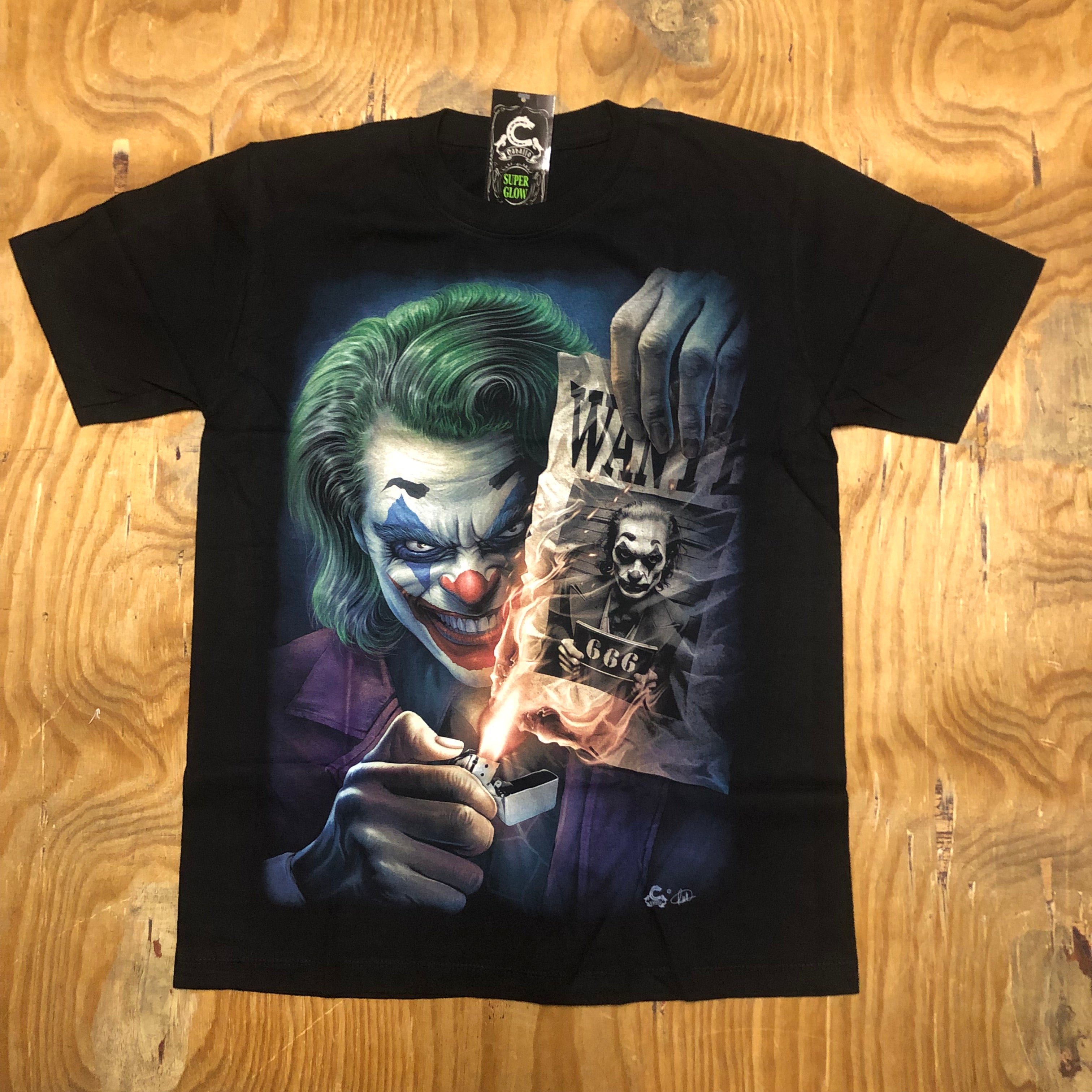 Joker t-shirt - Burning card- NO45 Main image