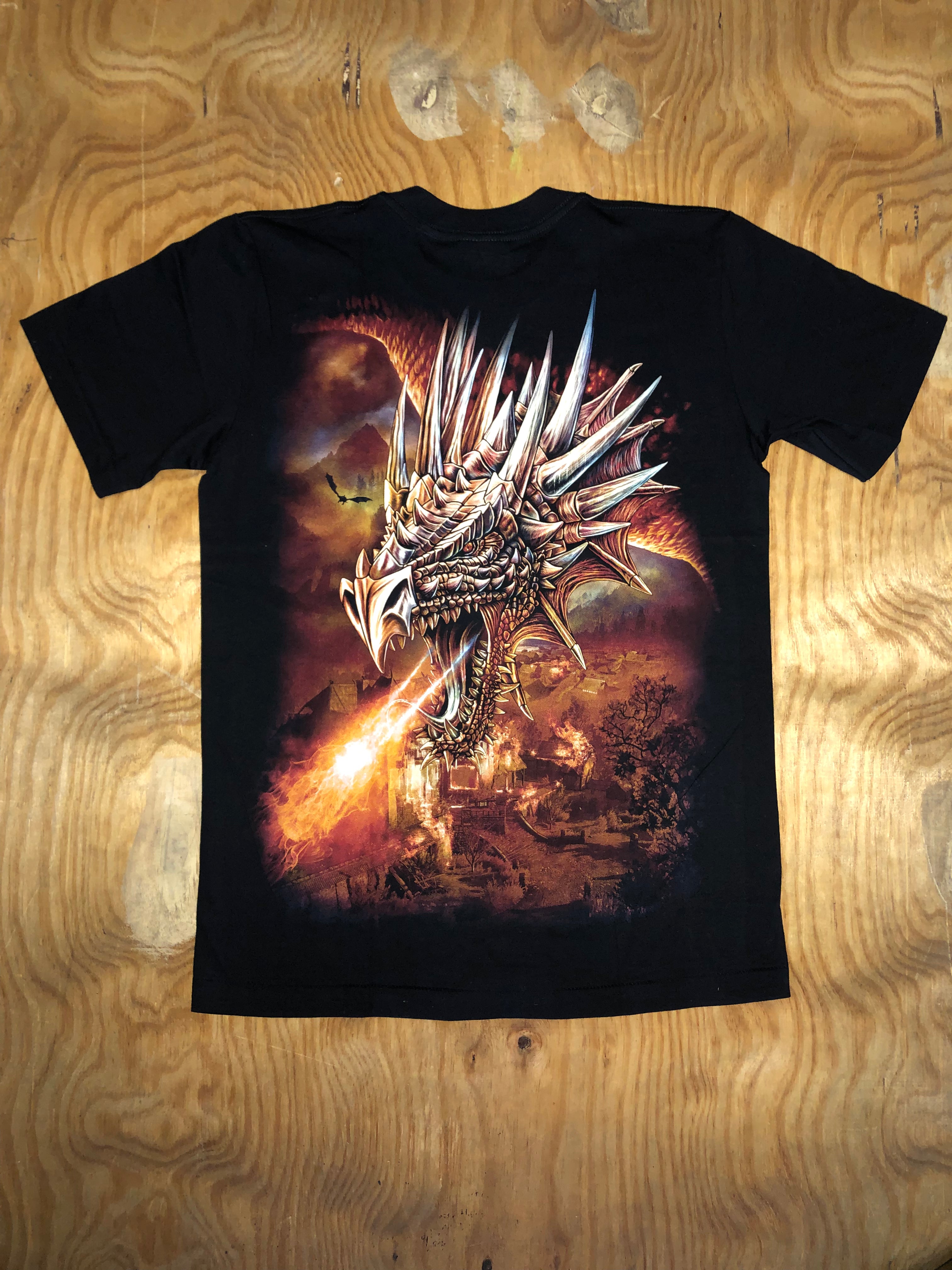 Dragon T-shirt - Flying Fire - NO47