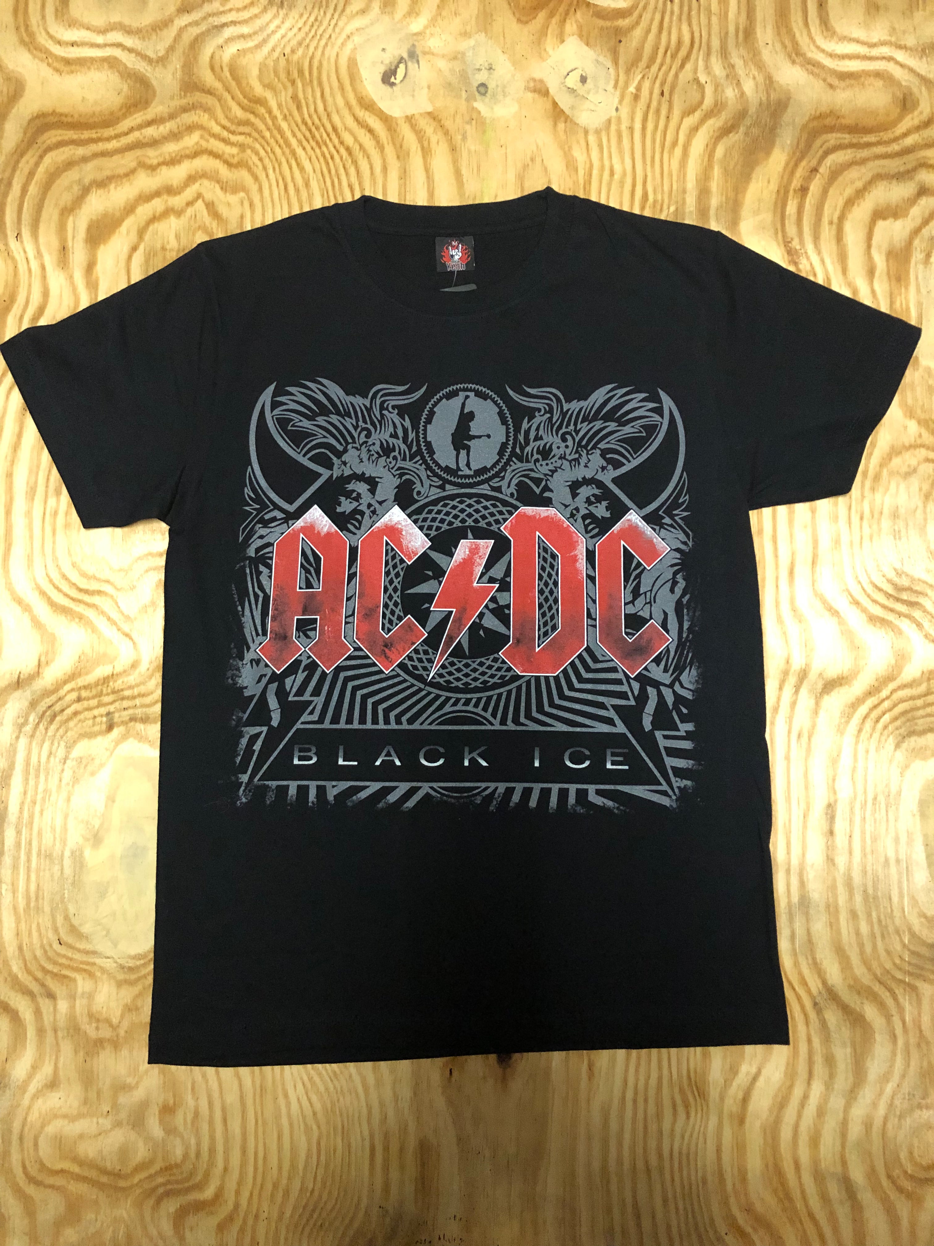AC/DC T-shirt - Black Ice - RCK049 Main image