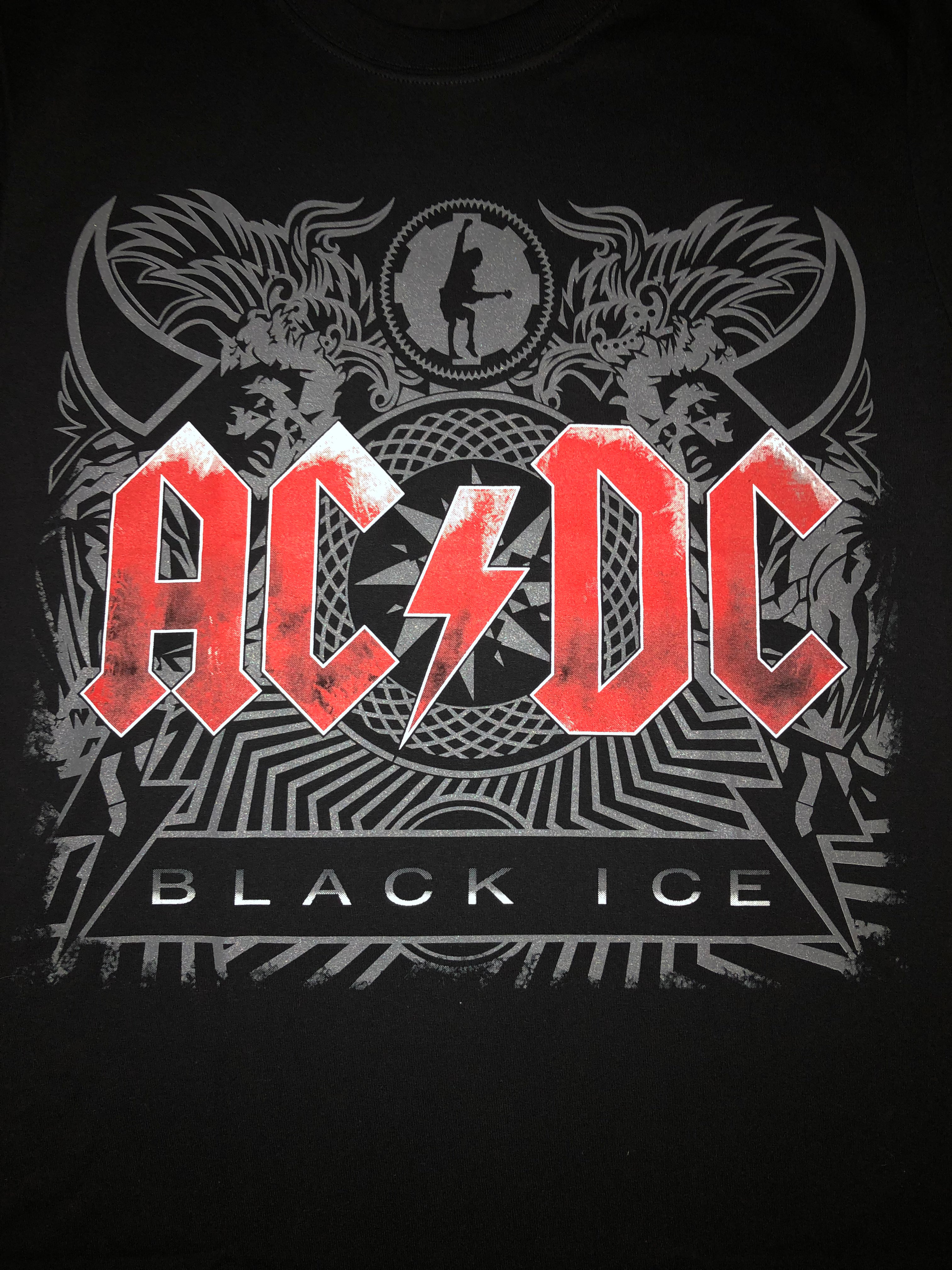AC/DC T-shirt - Black Ice - RCK049