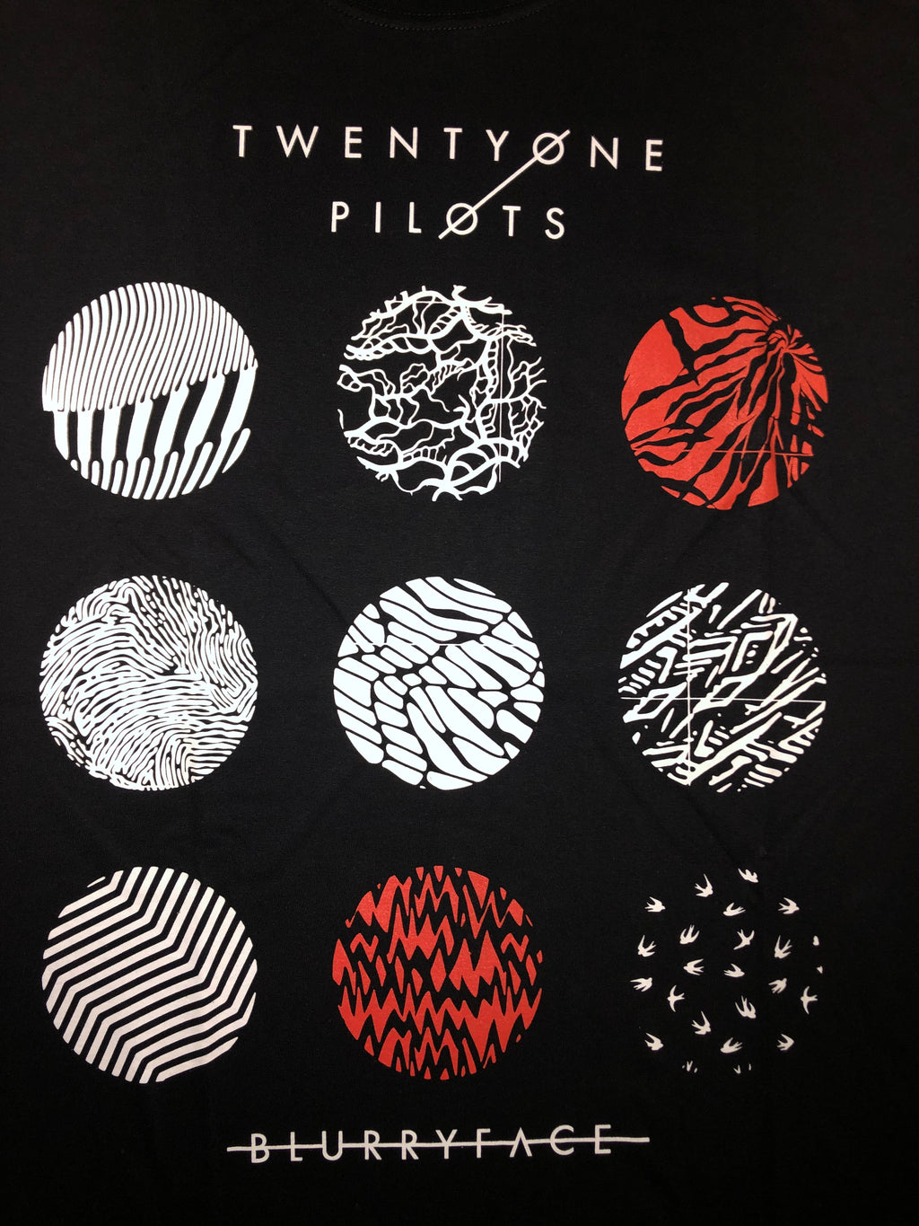 21 Pilots T-shirt - Blurry Face - RCK286