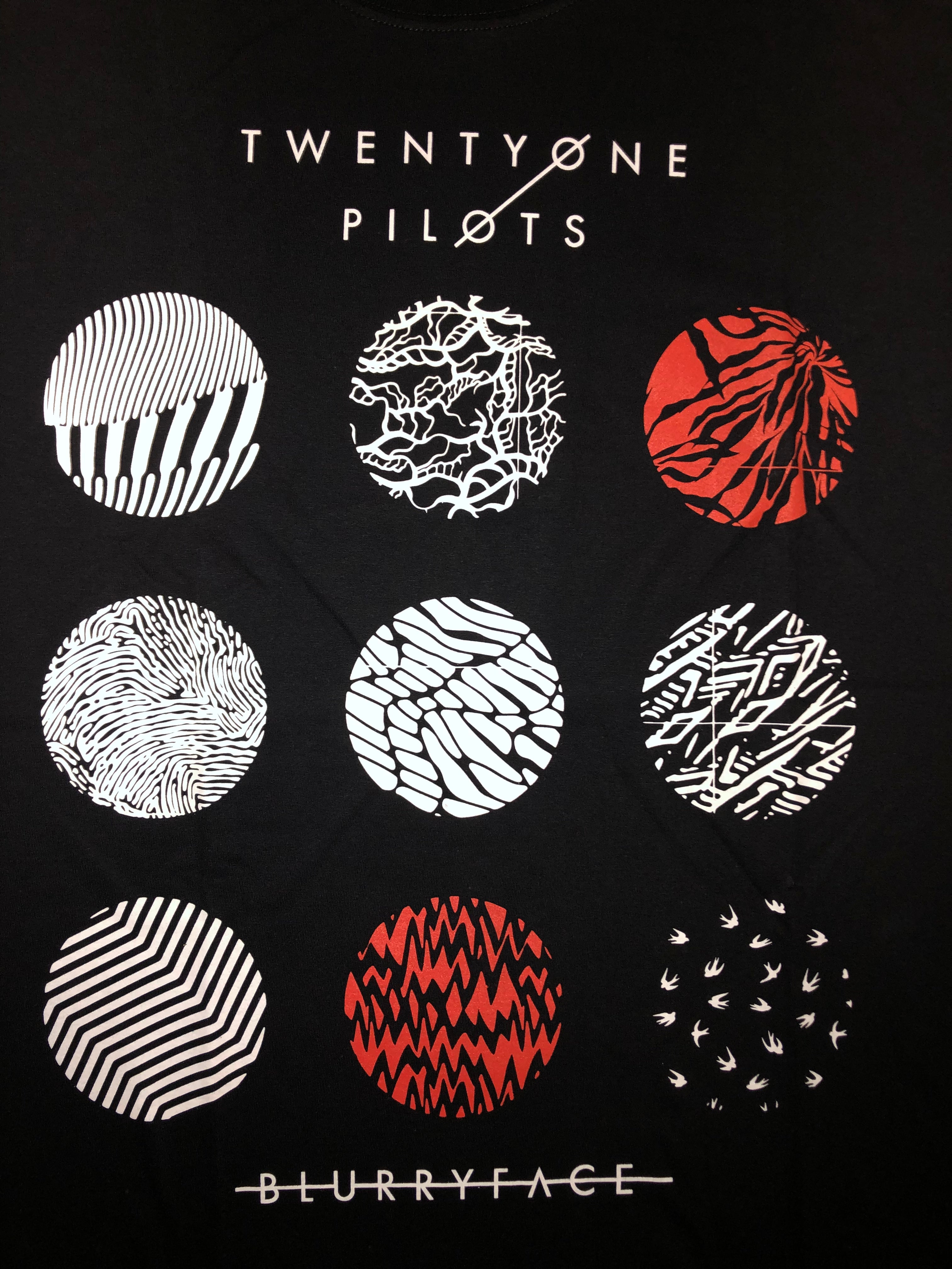 21 Pilots T-shirt - Blurry Face - RCK286