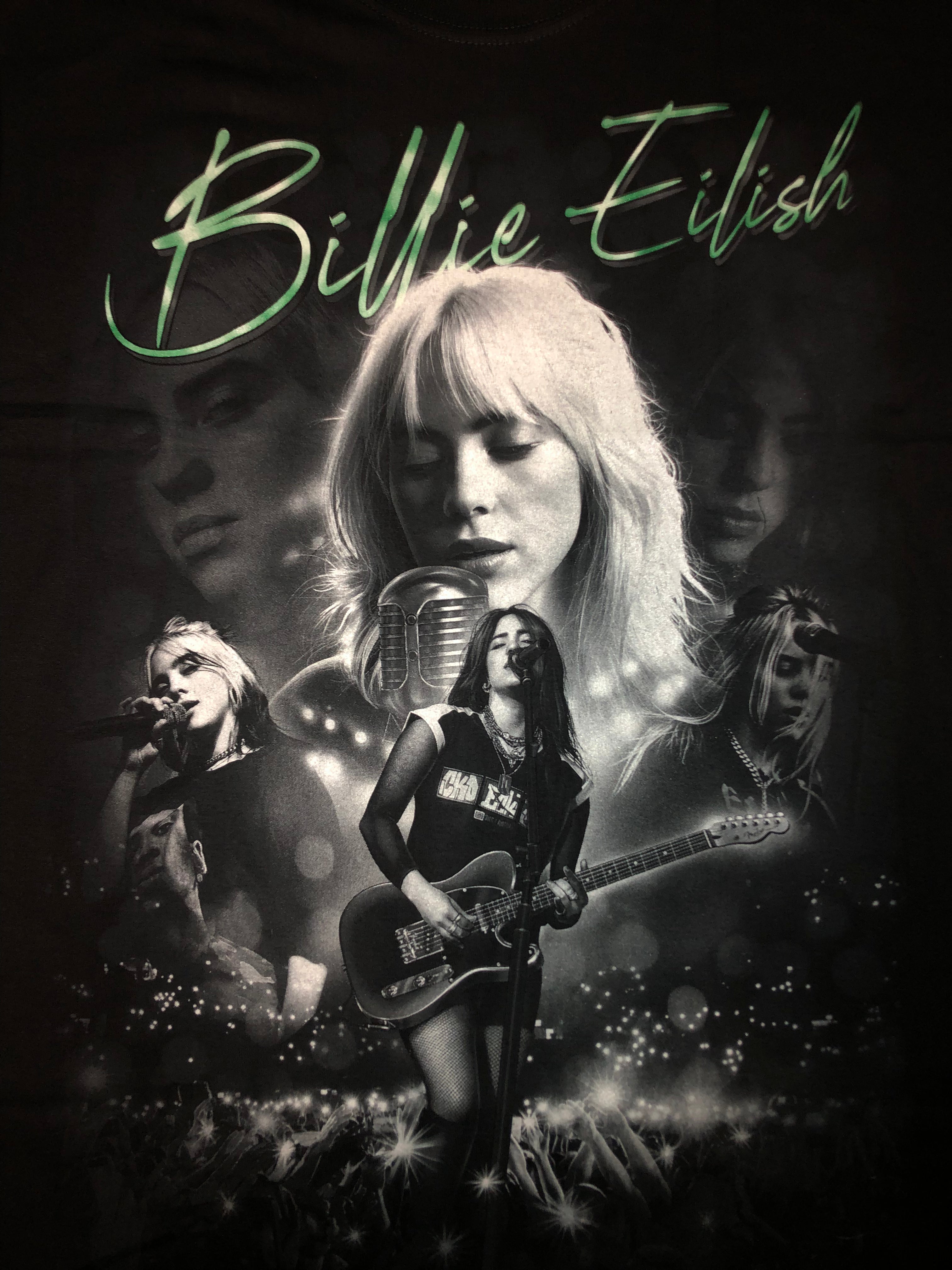 Billie Eilish T-shirt - Grey - RCK317