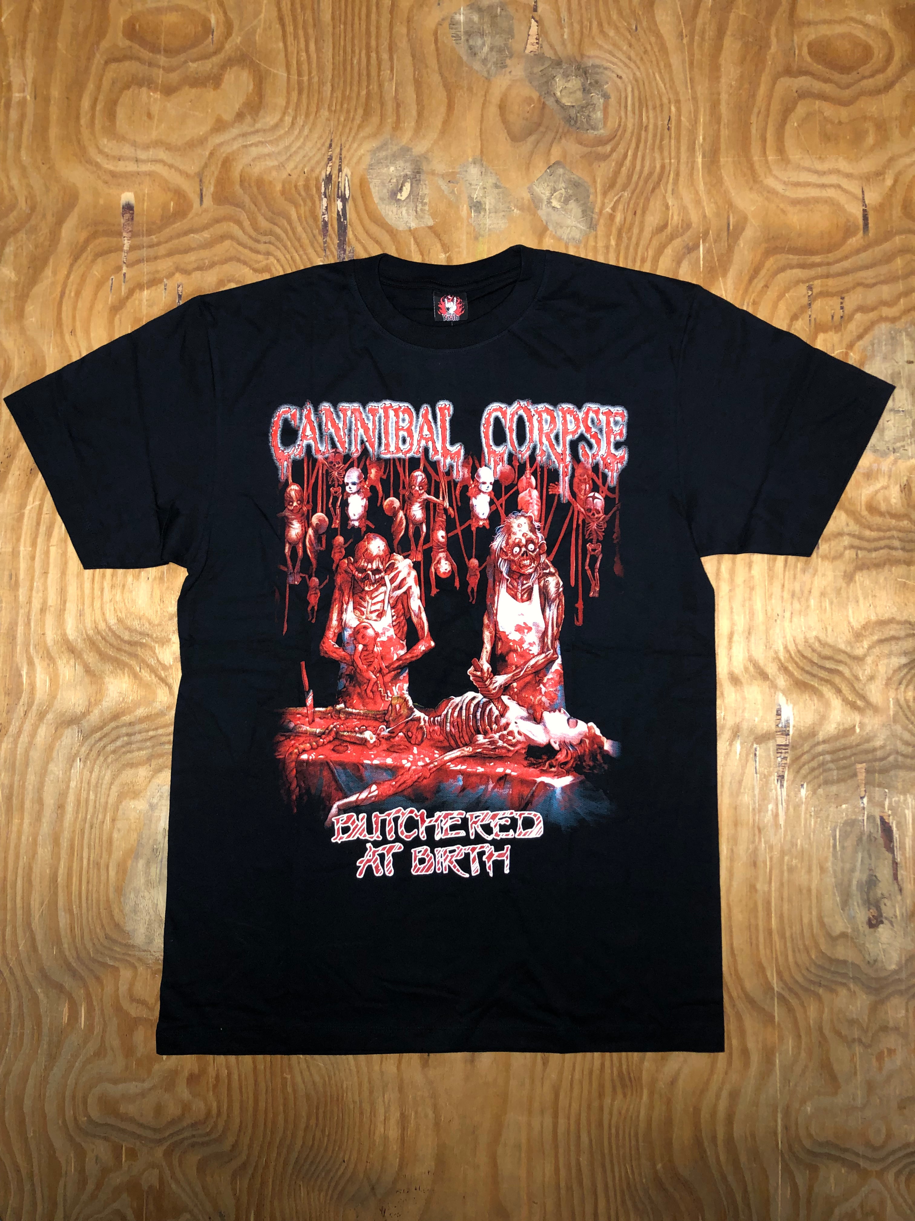 Cannibal Corpse T-shirt - Butchered at Birth - Version 2 - RCK365