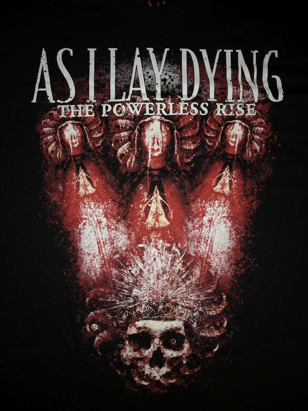 As I Lay Dying T-shirt - The Powerless Rise - RCK368
