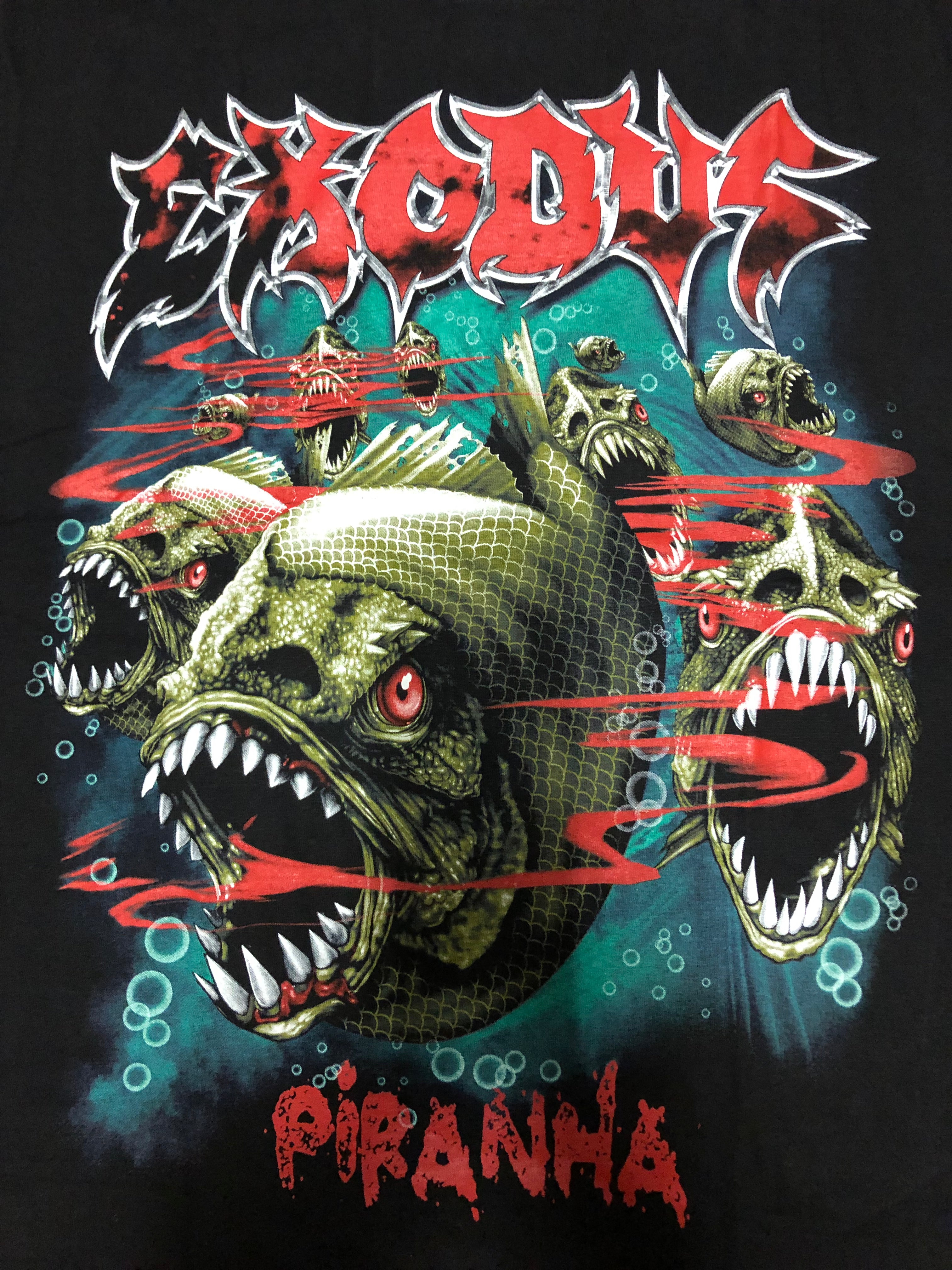Exodus T-shirt - Piranha- RCK373 Secondary image