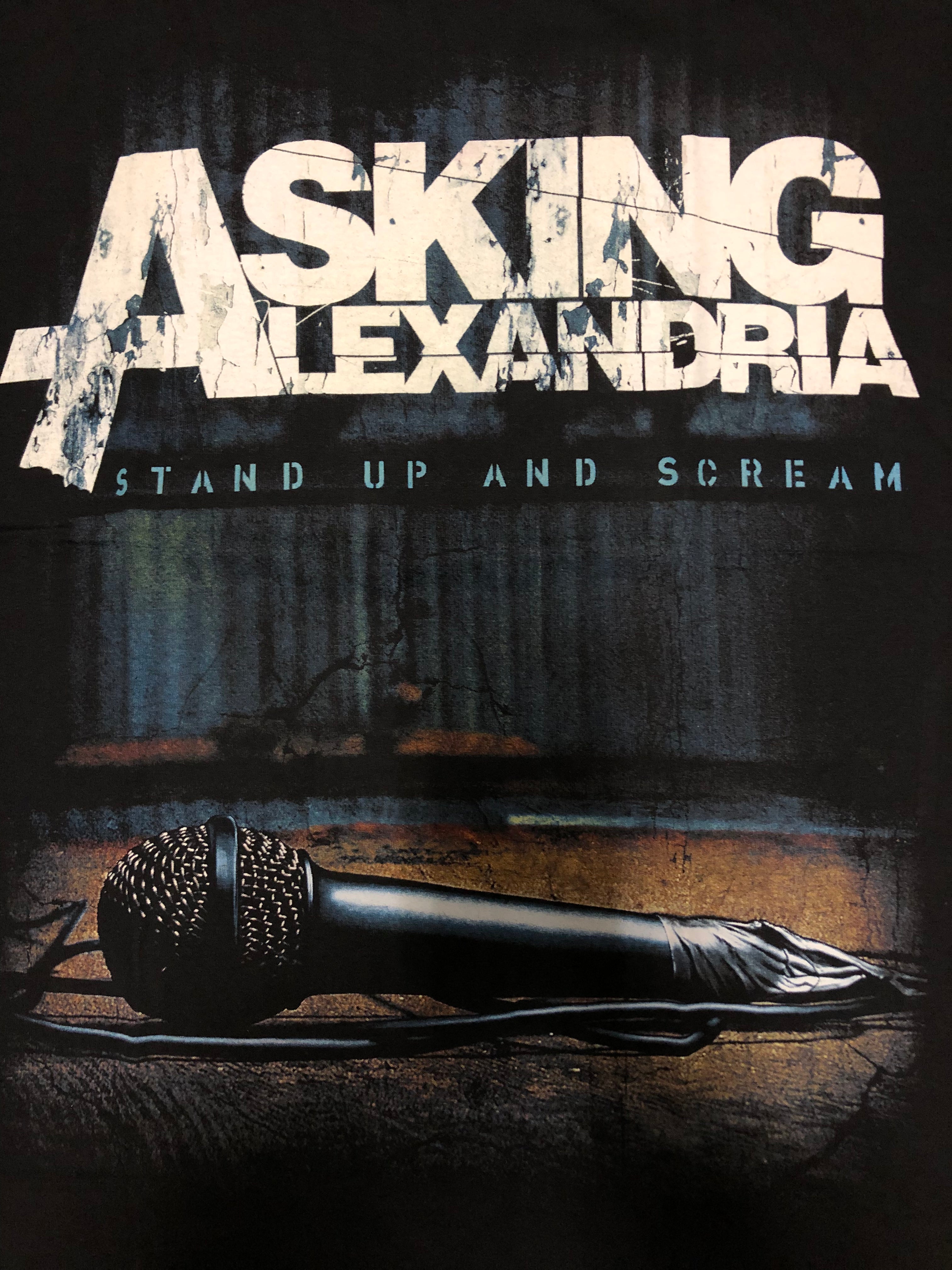 Asking Alexandria T-shirt - Mic Drop - RCK374