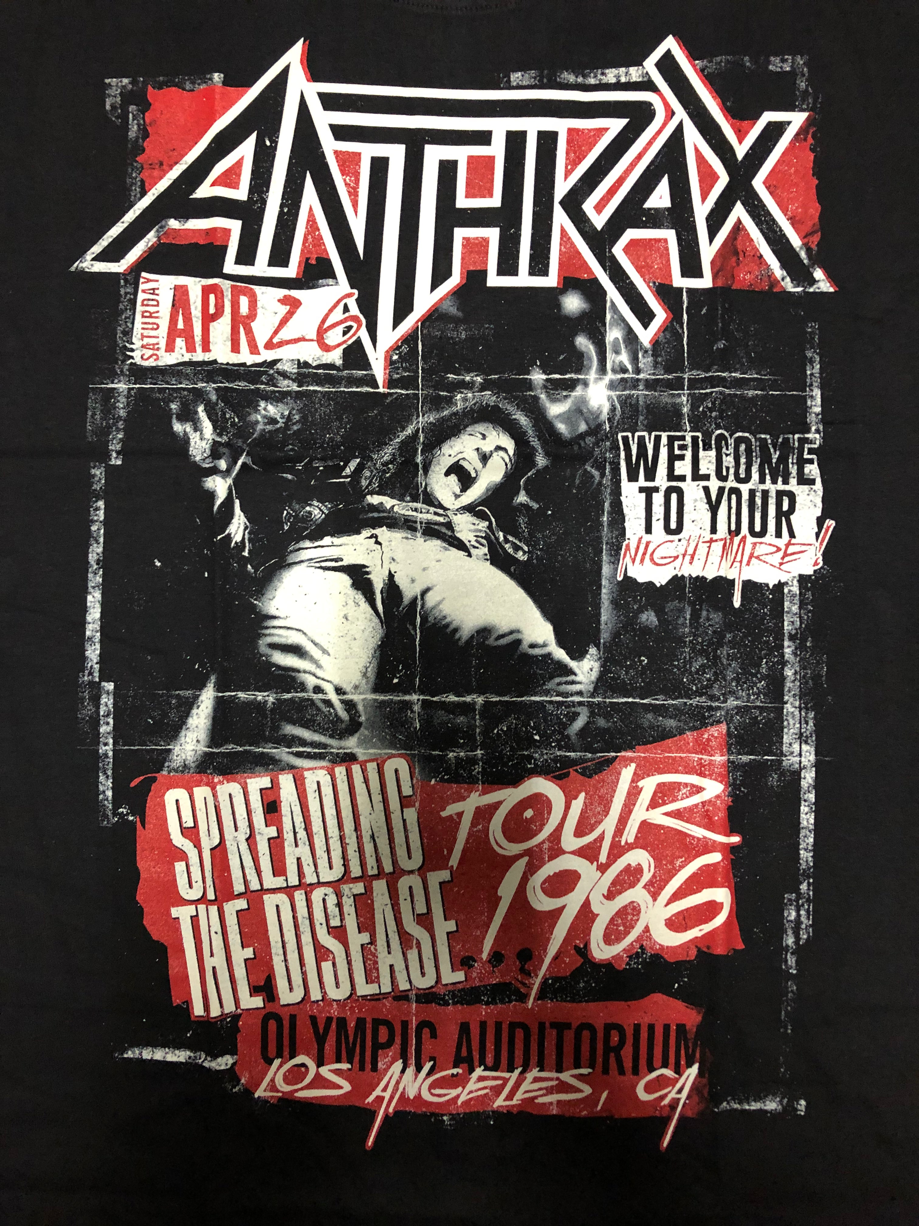 Anthrax T-shirt - RCK386 Secondary image