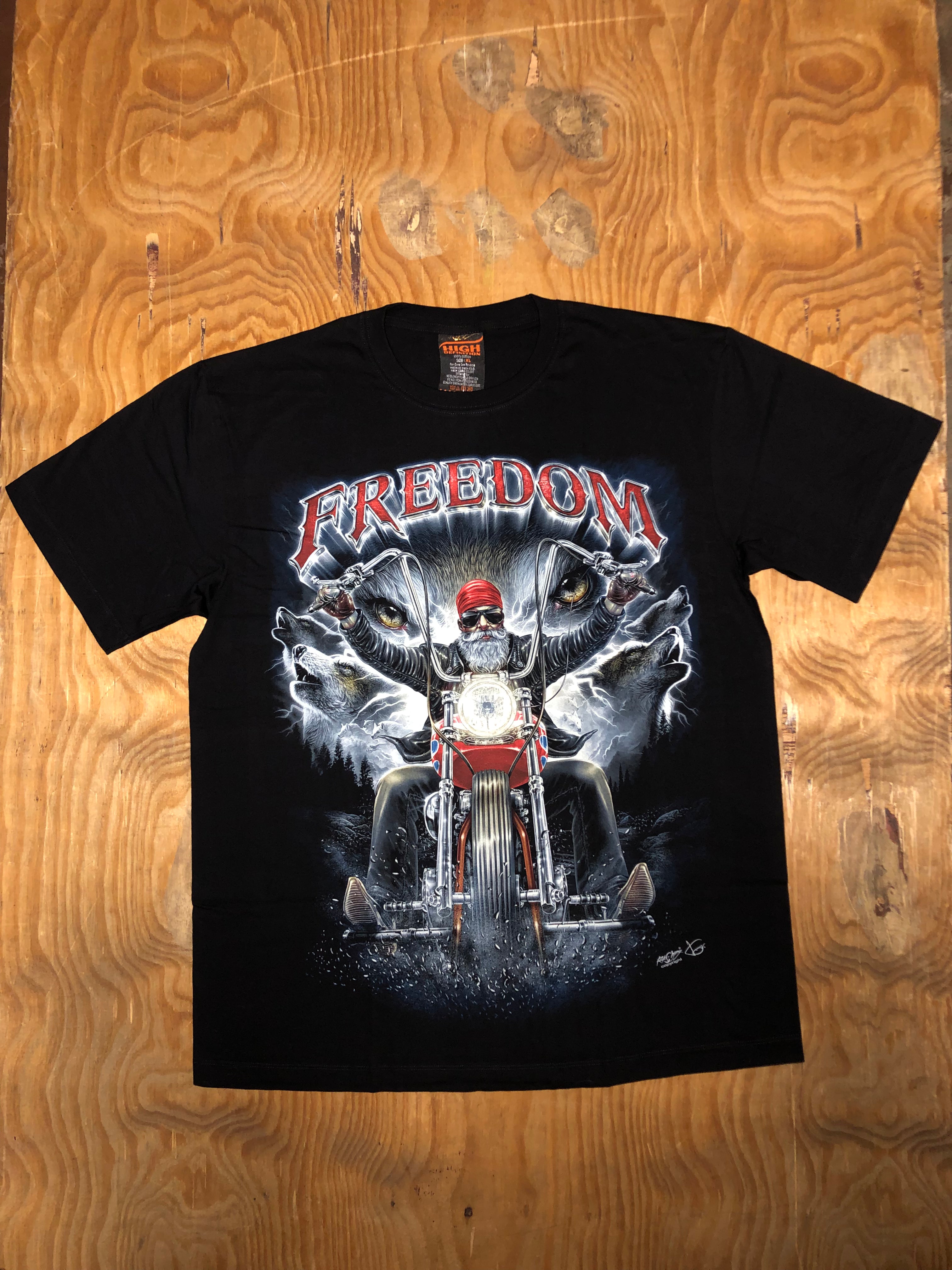 Biker T-shirt - Freedom Rider