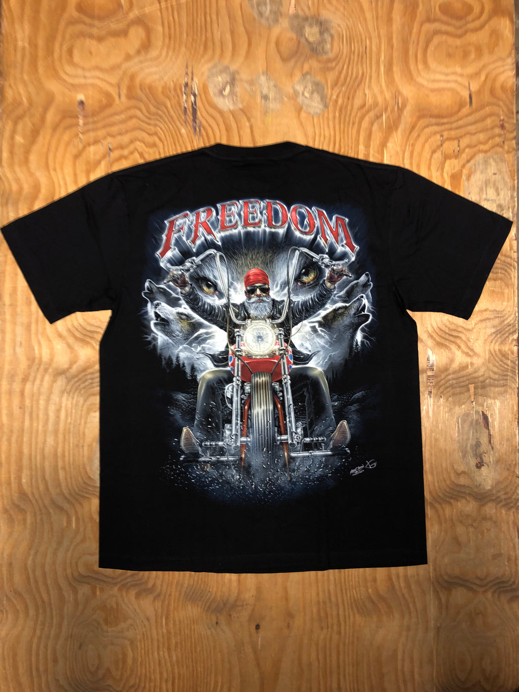 Biker T-shirt - Freedom Rider