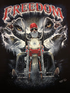 Biker T-shirt - Freedom Rider