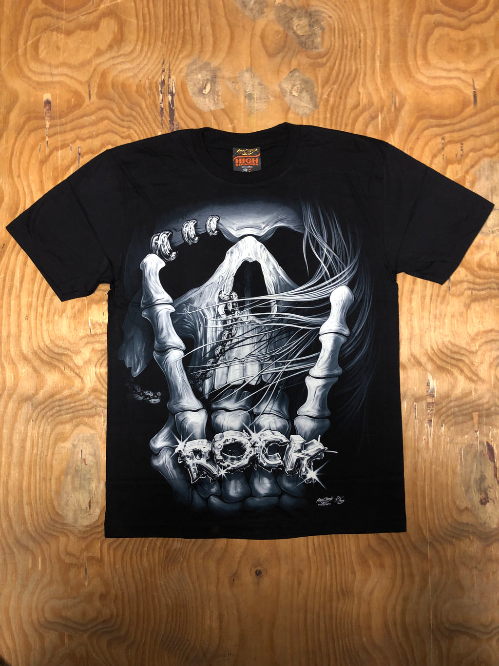 Skull t-shirt glow in the dark - Dwayne- SK13