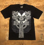 Skull - 2 Skulls and Cross - SK14