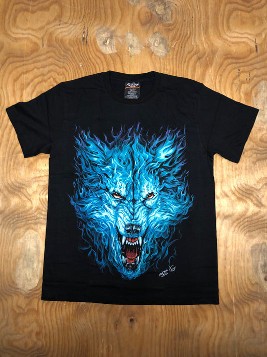 WO32 -Wolf - Flaming