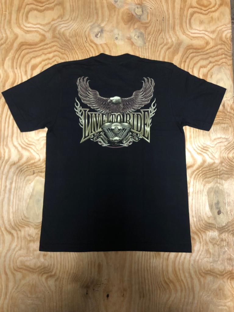Eagle - Moon And Bike (Left)