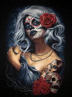 Day of the dead Ghost Lady - Blonde- GL12