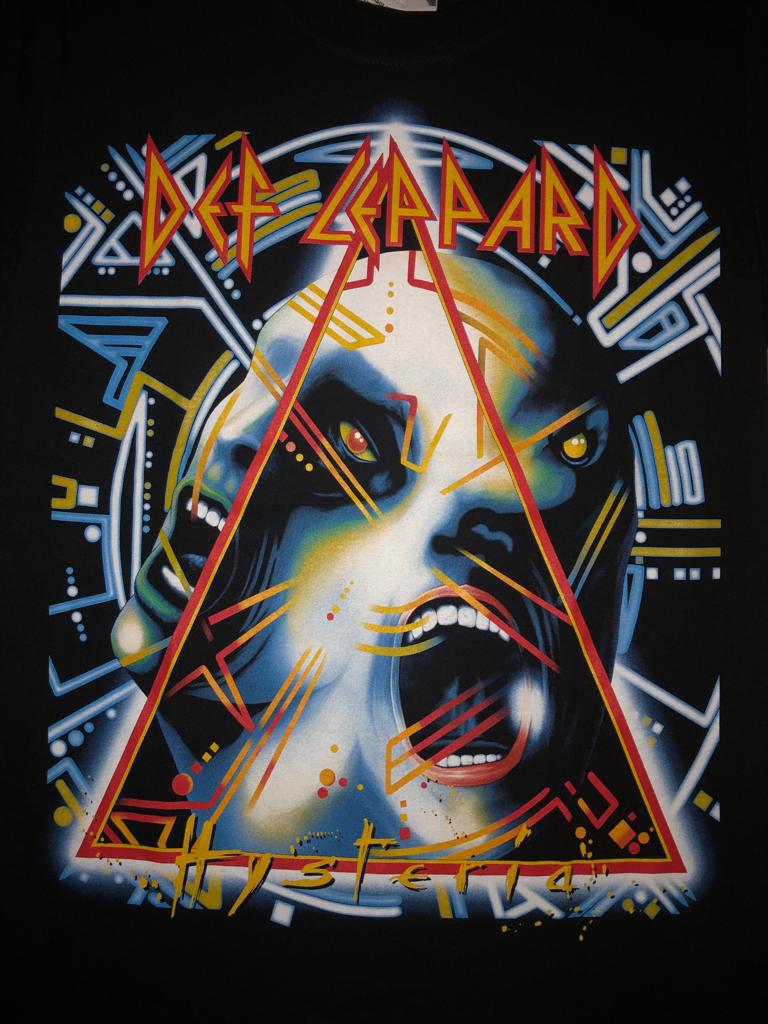 Def Leppard T-shirt - Hysteria - RCK050 Secondary image