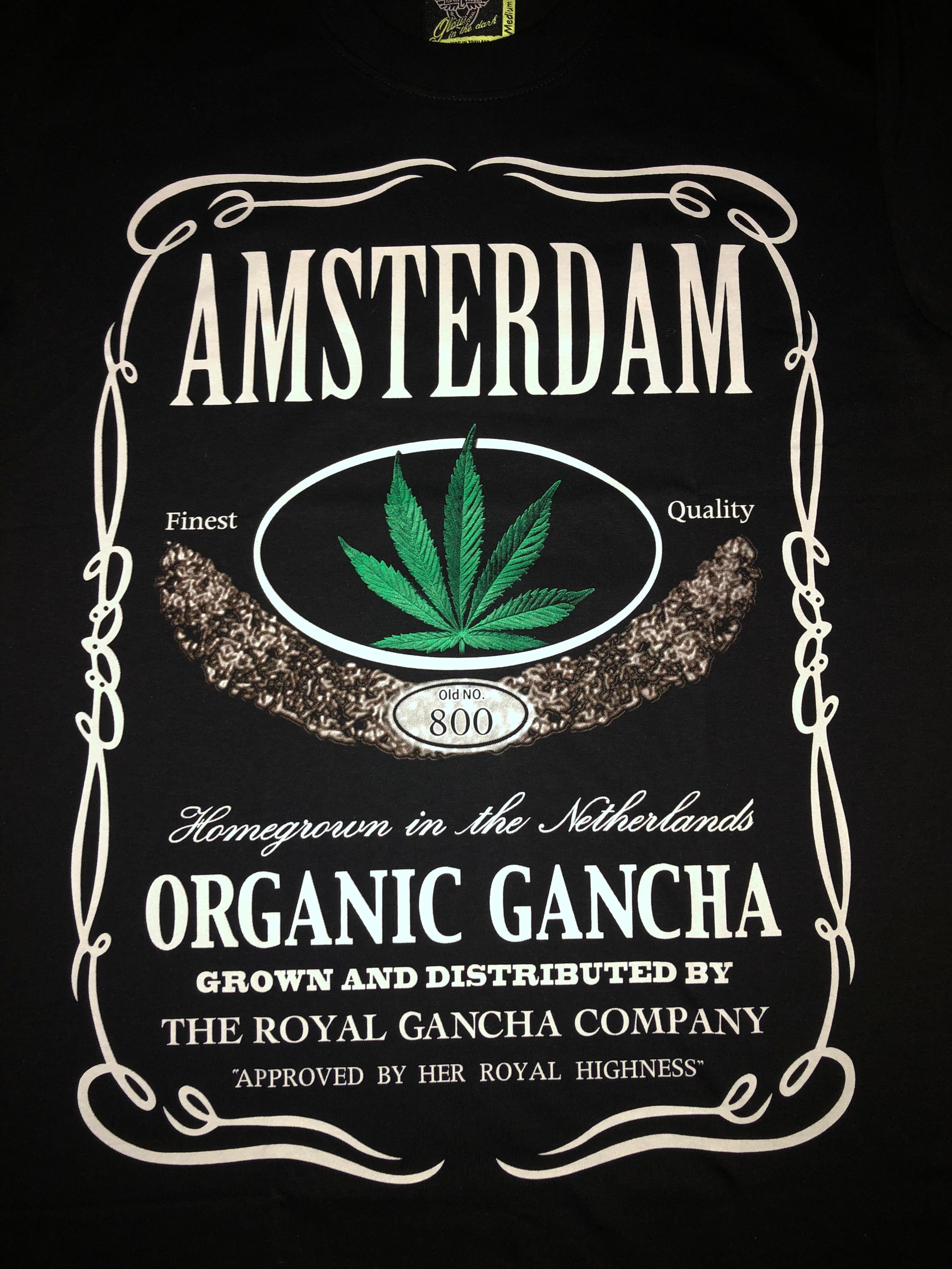 Weed T-shirt - Amsterdam - RAS02 Secondary image