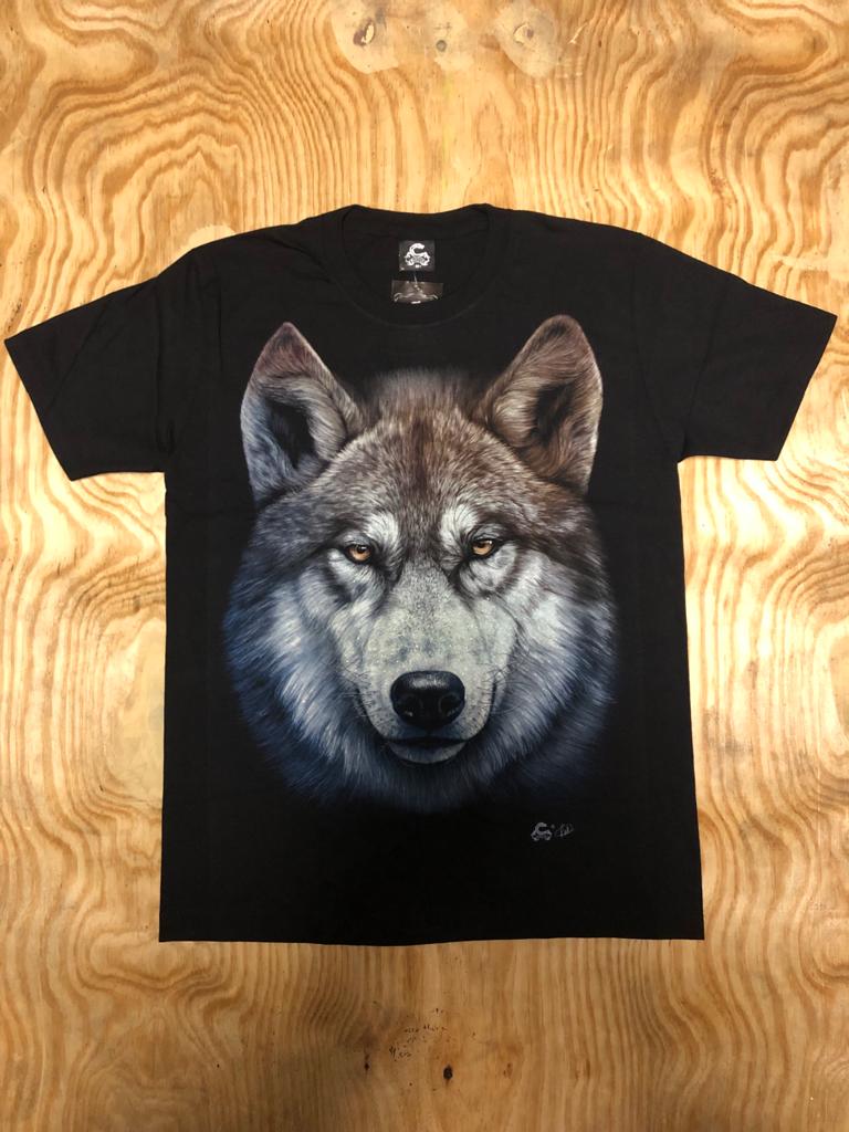 Wolf - Brown Full Face