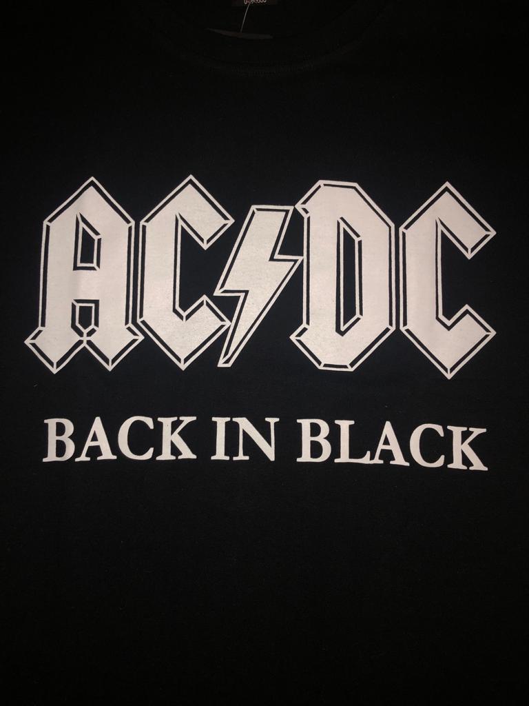 AC/DC T-shirt - Back In Black - RCK062