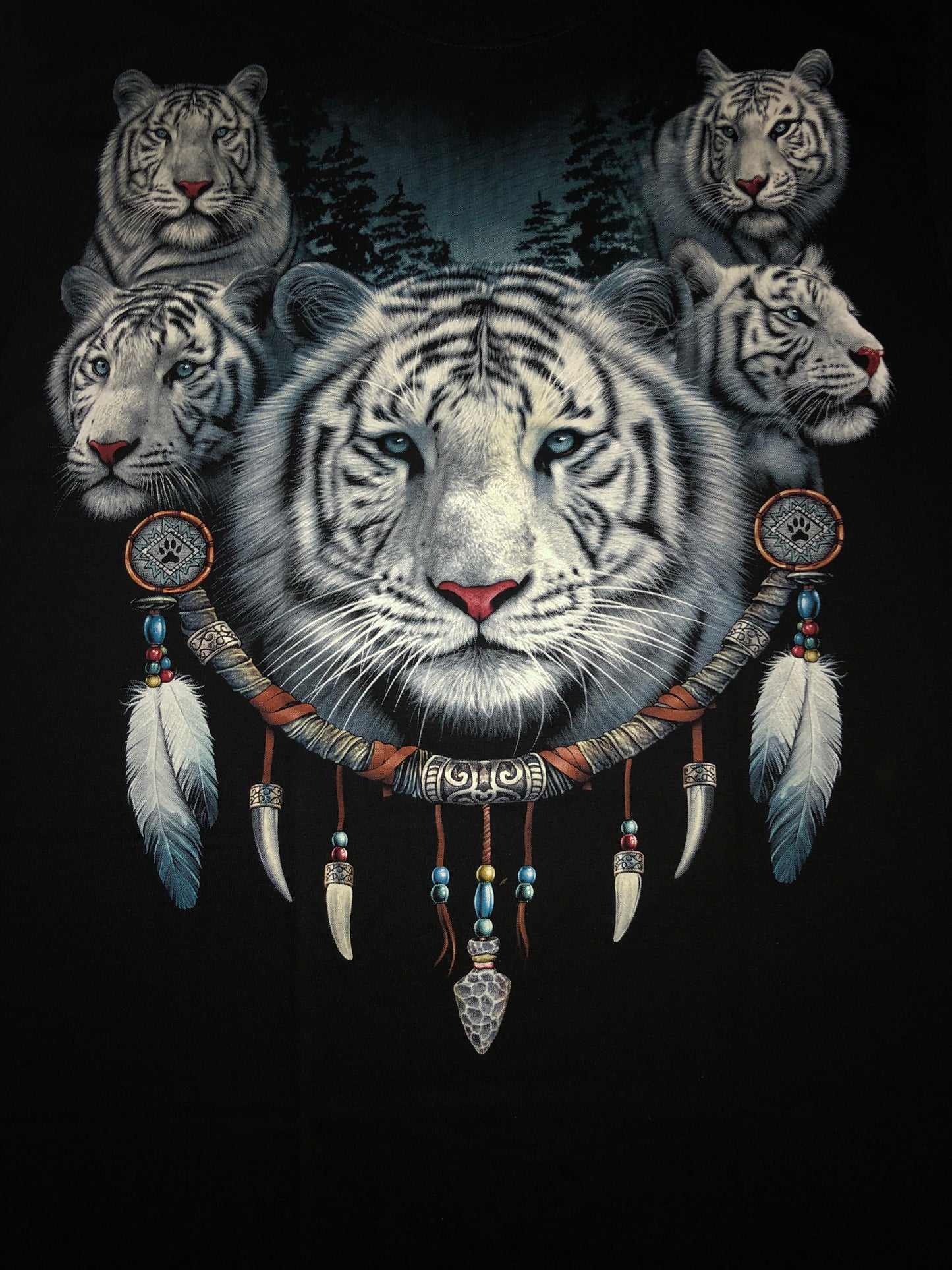 Tiger - White Tribal