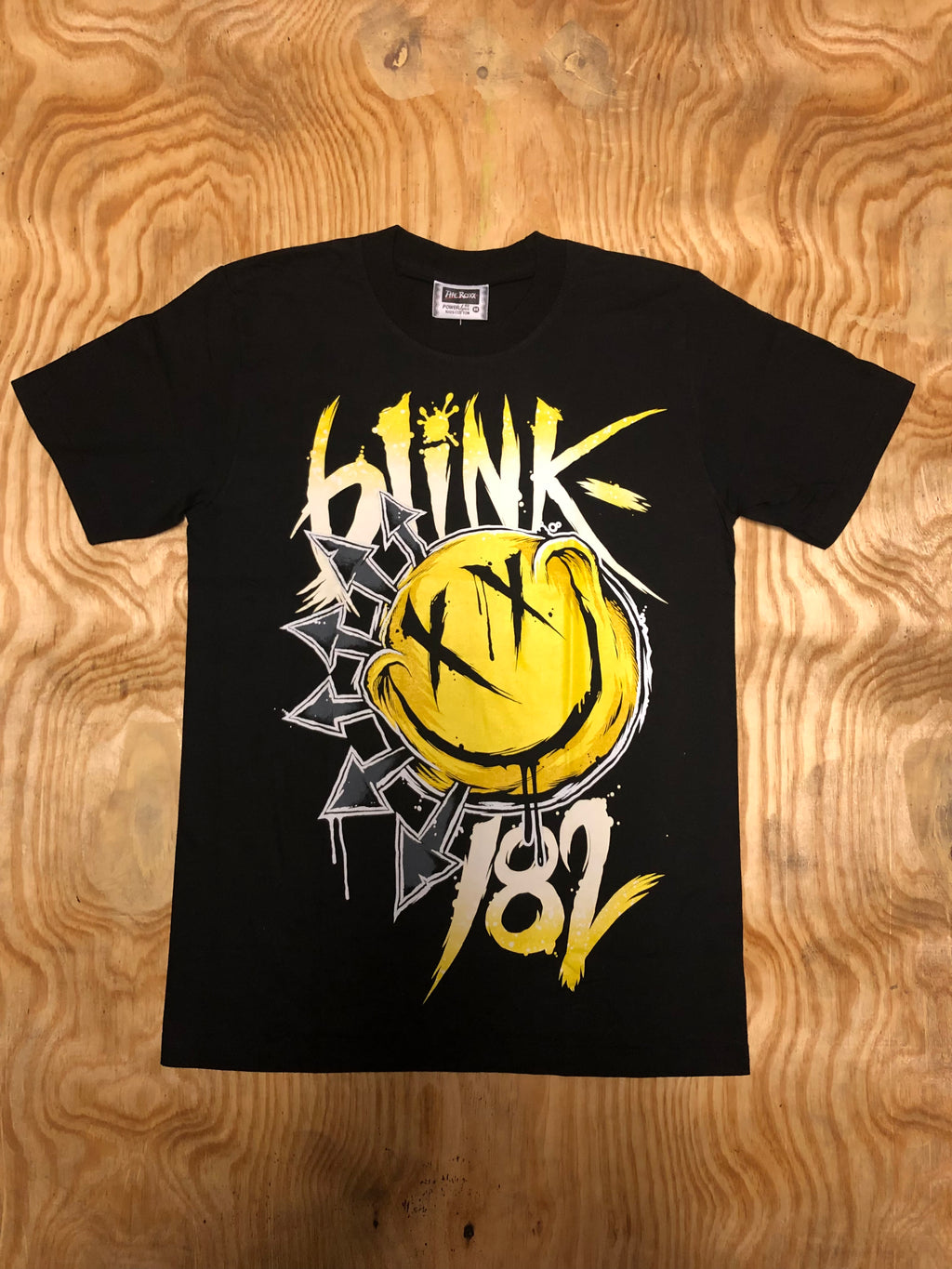 Blink 182 t-shirt - yellow - RCK-028