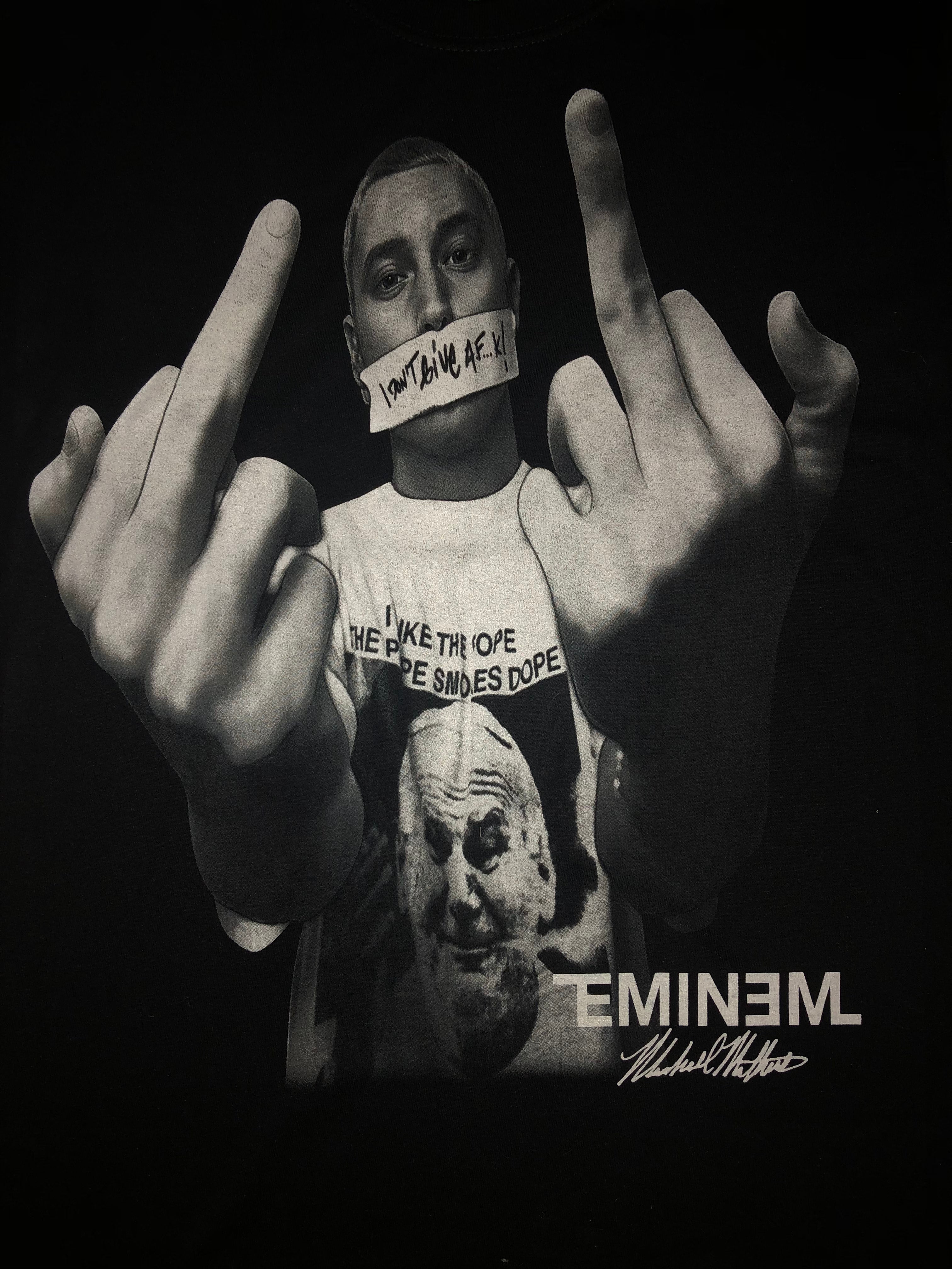 Eminem t-shirt - 2 Birds With One Pope - HH16 Secondary image