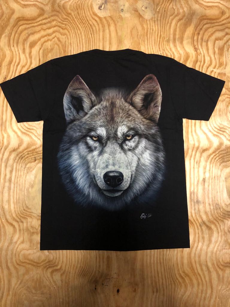 Wolf - Brown Full Face